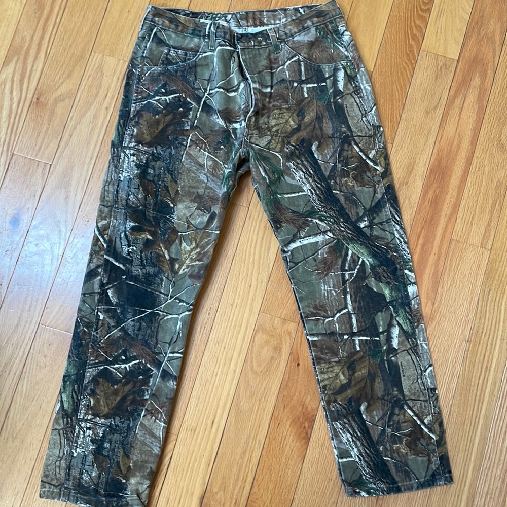 Mens Wrangler Pro Gear Camo pants, 36x30